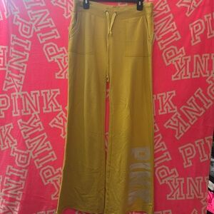 Pink by Victoria secret wide leg lounge pants